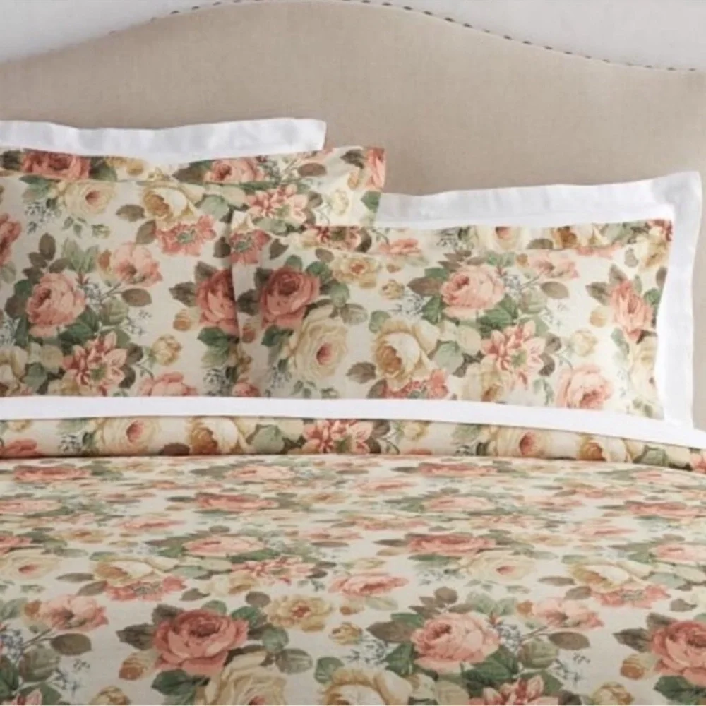 Pottery Barn Duvet Cover Cotton Linen